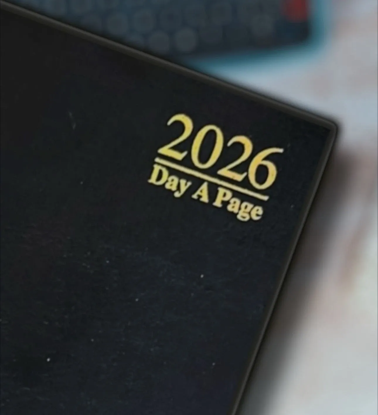 2026 diary A4/A5/A6 Page a Day/Week to View Diary Hardback Case bound Back Cover