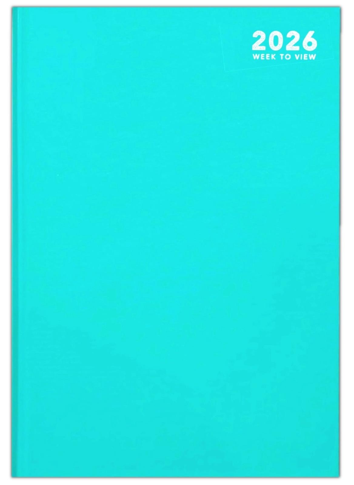 2026 Diary A5 Page A Day Diary Hardback Casebound Full Year Planner Organiser