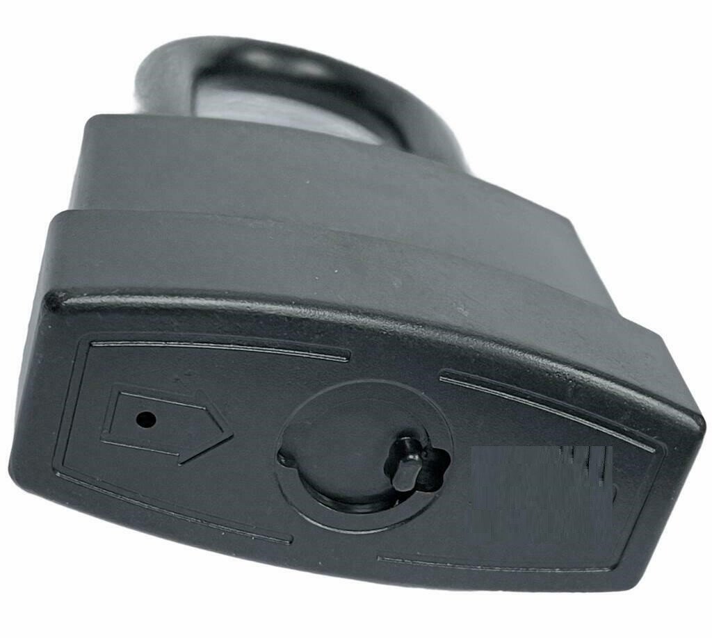 Heavy Duty Padlock Short Shackle 45mm Waterproof 2 keys Security Outdoor Shed UK