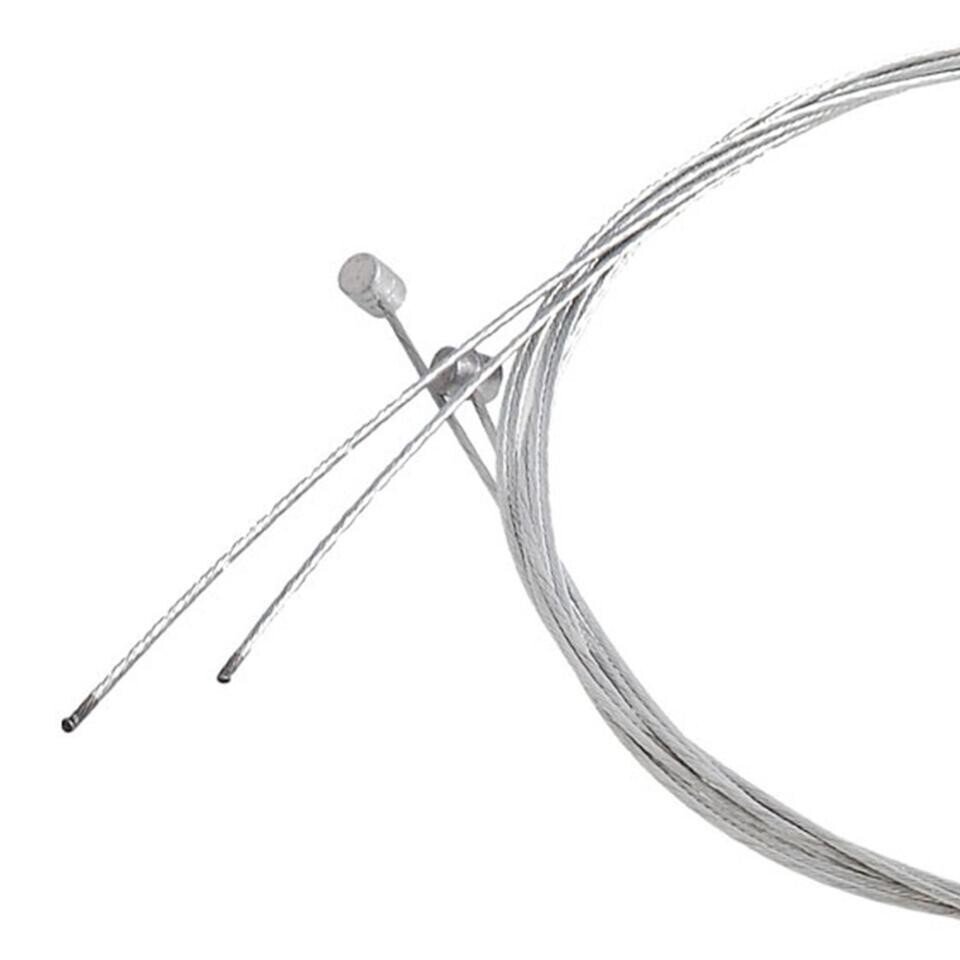 2Pcs Barrel Nipple Bike Brake Cable Inner Wire Set Galvanised Steel 2mt