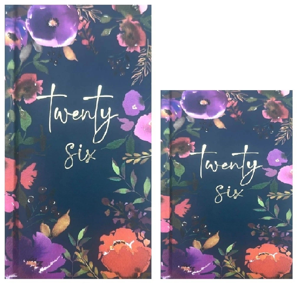 2026 DIARY POCKET SMALL / SLIM LINE METAL CORNER WEEK TO VIEW CUTE FASHION DIARY
