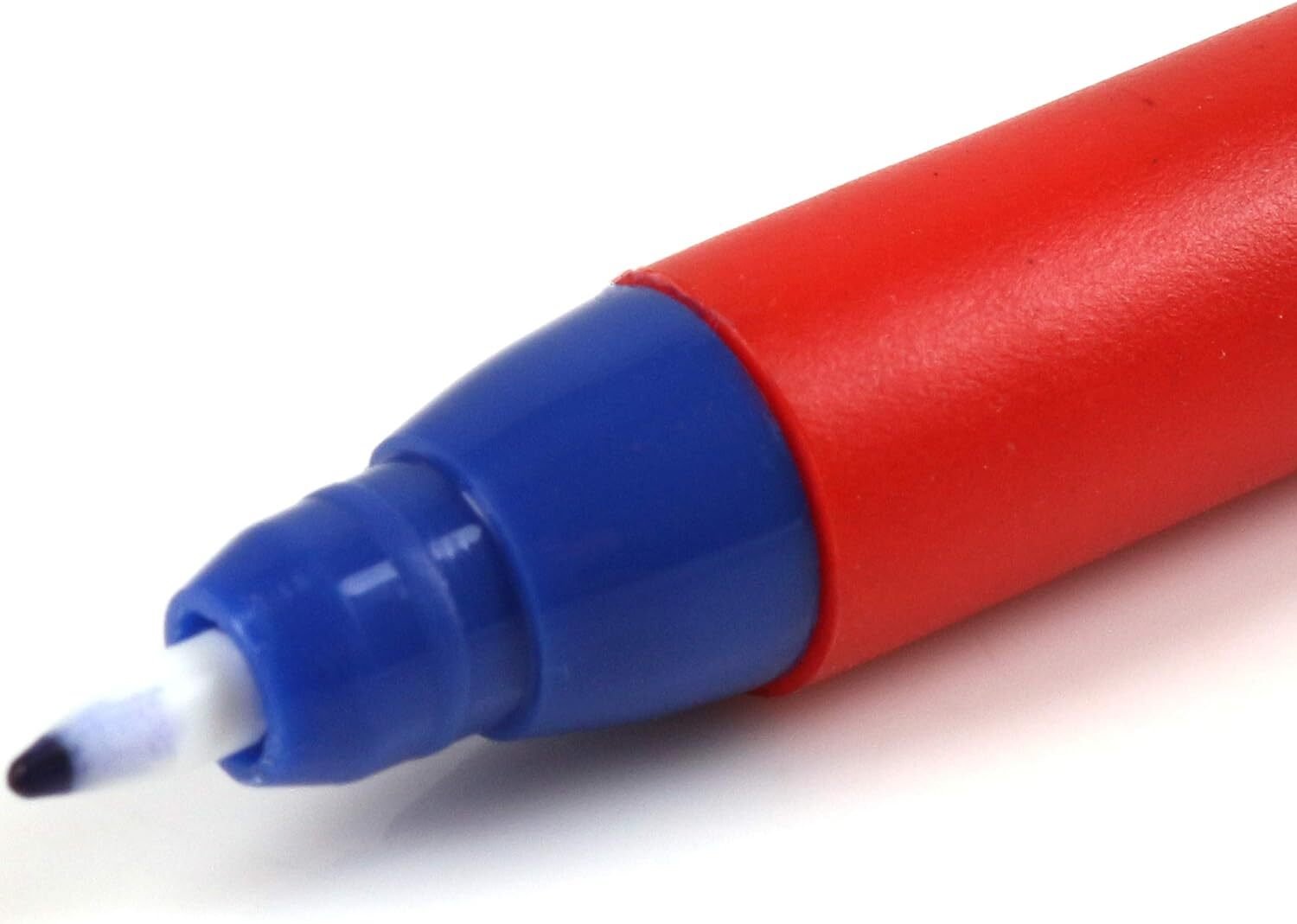 4 / 8 / 12 HANDWRITING PENS Quality Fine Tip BLUE ink School Office Stationery