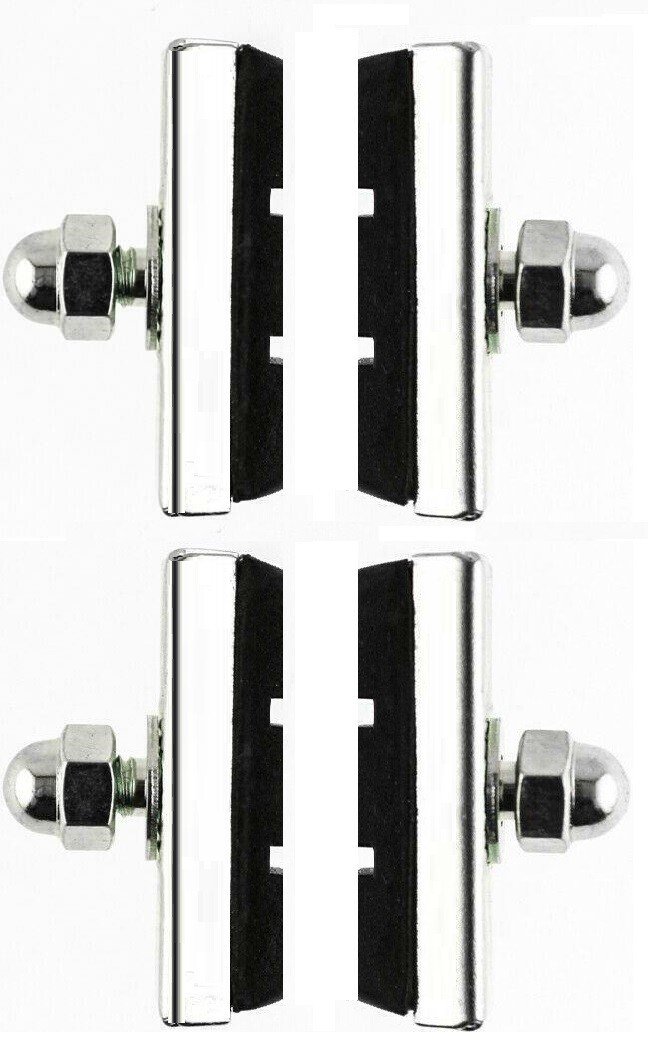 2 PAIRS BRAKE BLOCKS CYCLE BIKE BICYCLE 40MM MOUNTAIN BIKE BRAKE BLOCKS PADS