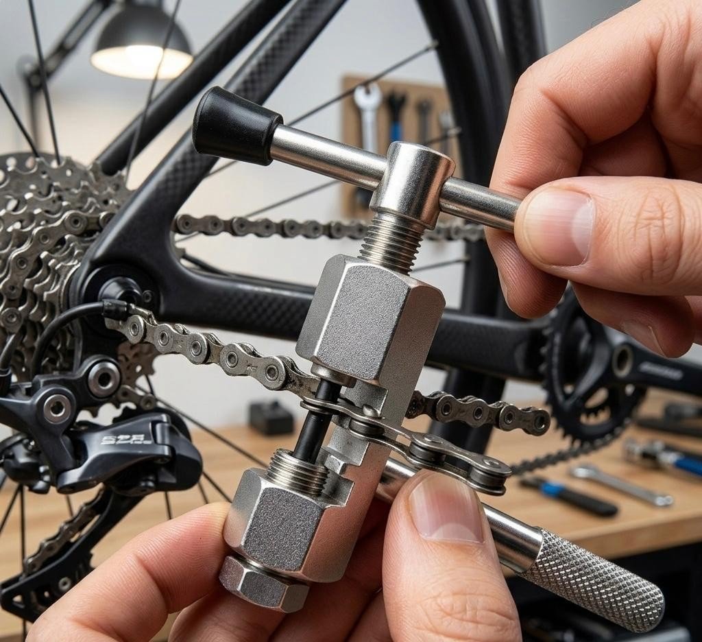 Bike Tool Chain Splitter Bicycle Breaker Repair Rivet Link Pin Remover Tool