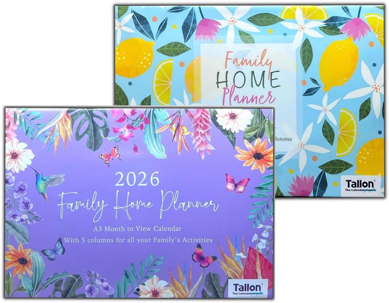 2026 Calendar Wall Monthly Planner Staff Rota Family Organiser Floral Home Decor