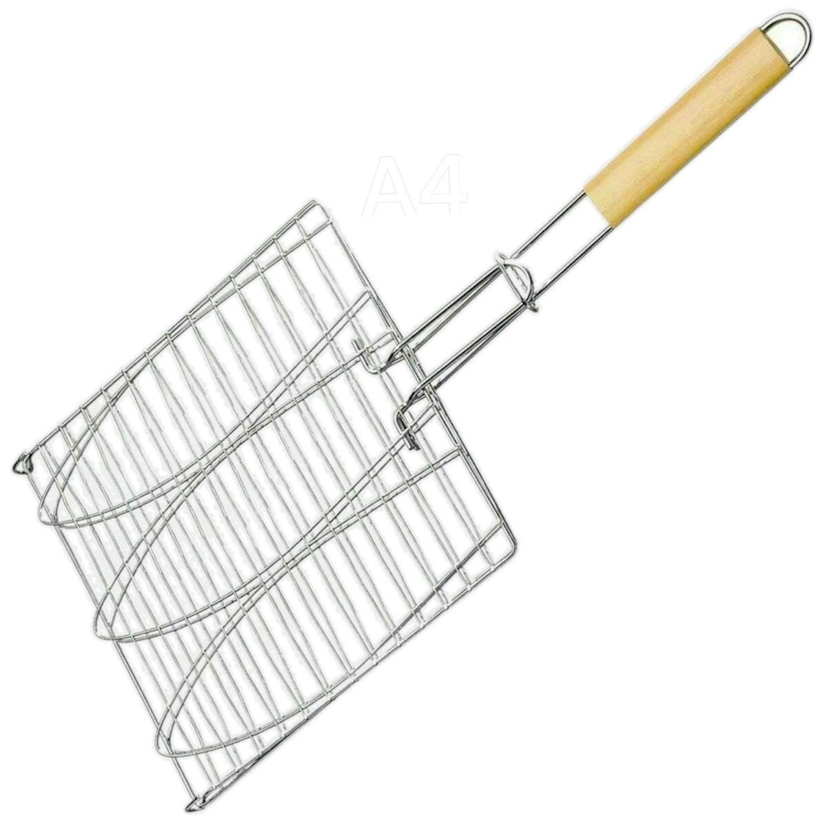 Barbecue Grilling Basket Grill BBQ Net Steak Meat Fish Veg Mesh Holder Tools UK