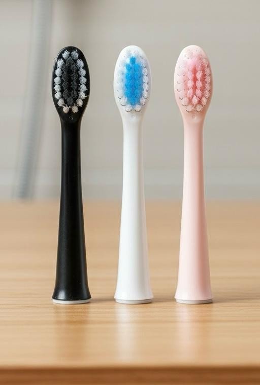 Sonic Electric Toothbrush USB Rechargeable Adult IPX-7 Waterproof With 4 Heads