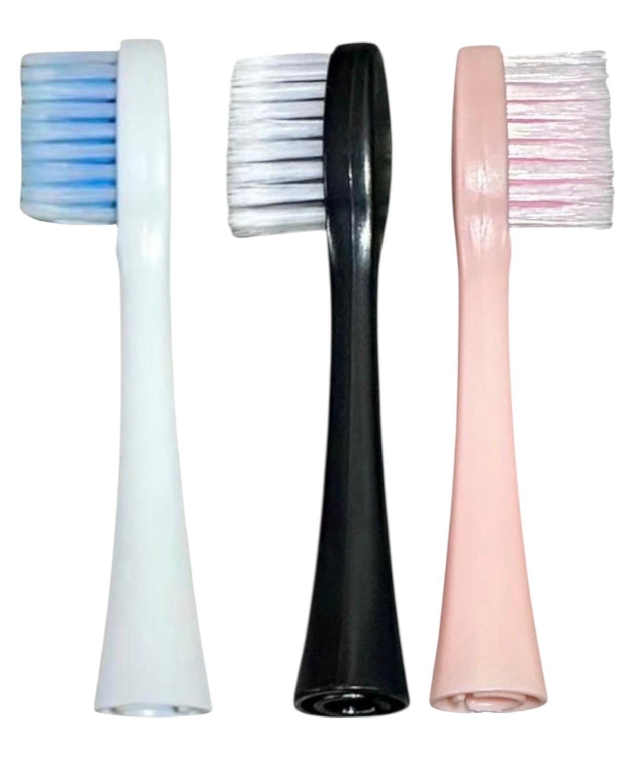 Sonic Electric Toothbrush USB Rechargeable Adult IPX-7 Waterproof With 4 Heads