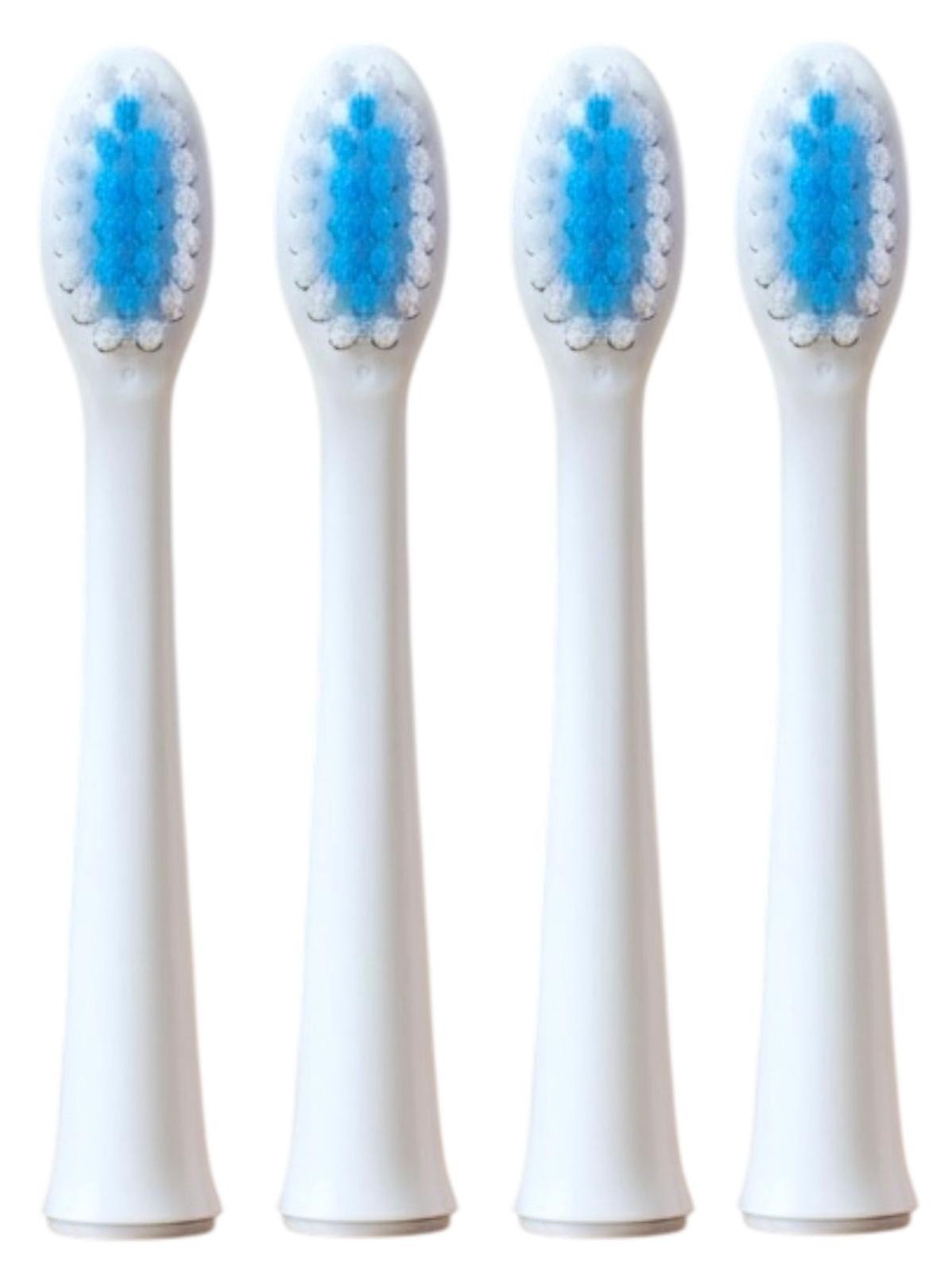 Sonic Electric Toothbrush USB Rechargeable Adult IPX-7 Waterproof With 4 Heads