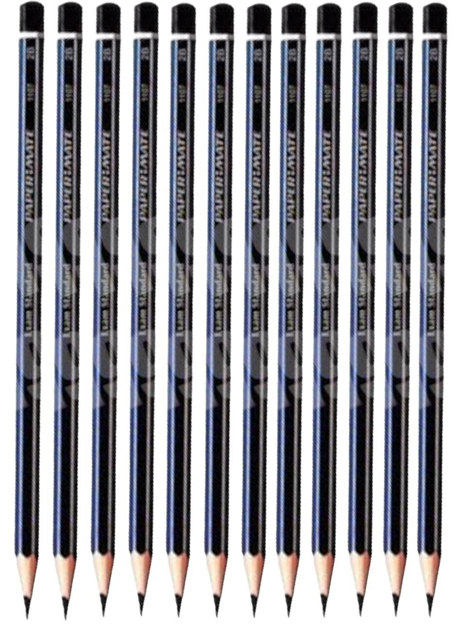 12 x Paperâ¤Mate 2B Pencils Pre-Sharpened for School, Office, Writing, Drawing