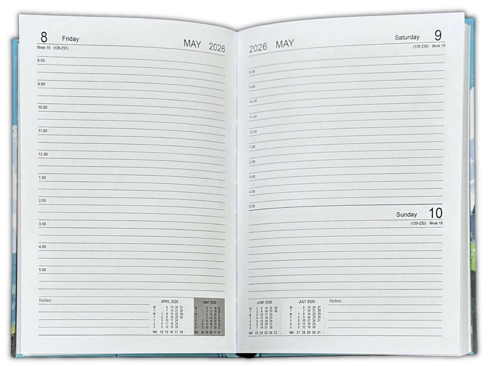 2026 A5 Day A Page Hello Kitty Cover Full Year Organiser Office Daily Planner