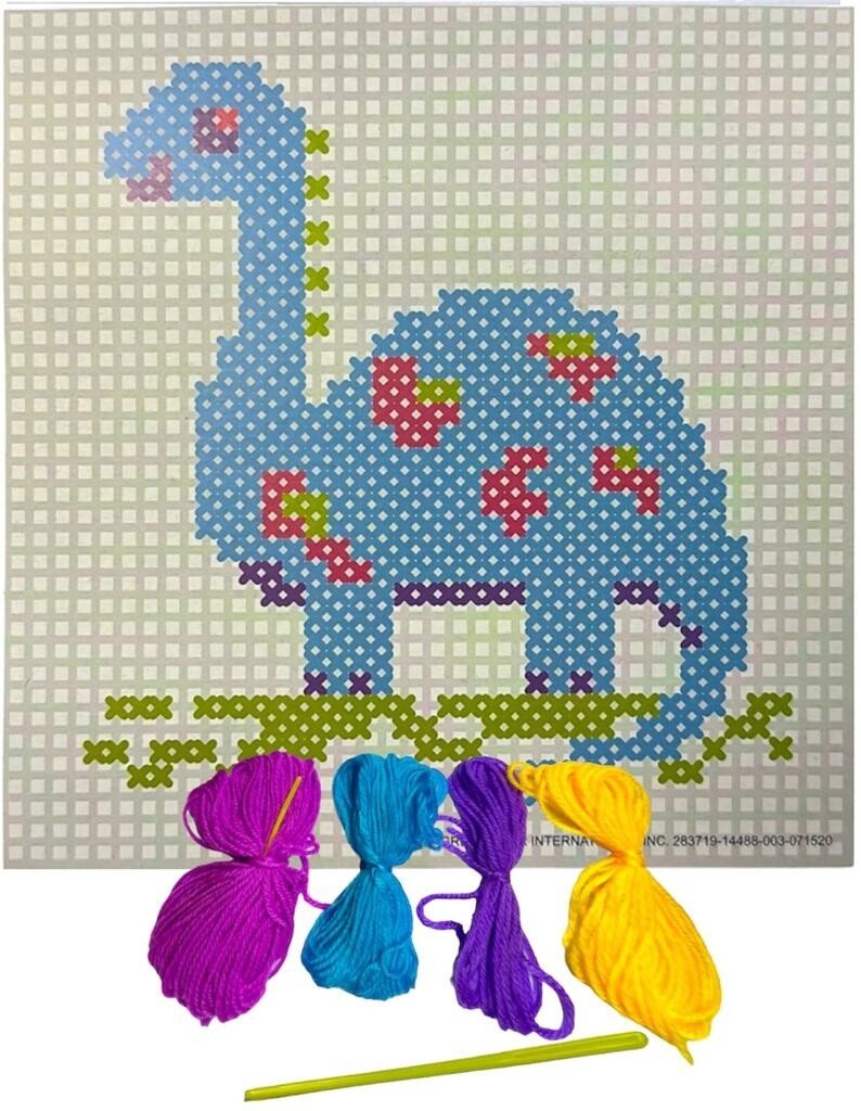 Embroidery Cross Stitch Kit Set for Beginners-Handmade Embroidery DIY Craft UK