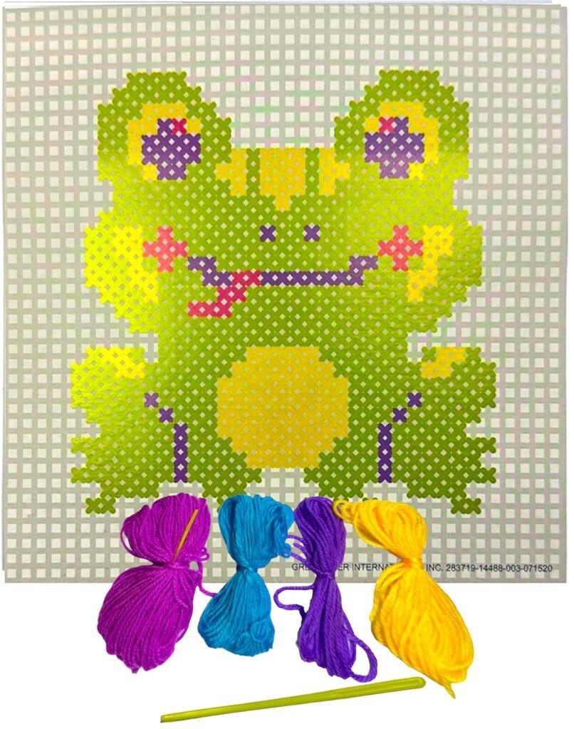Embroidery Cross Stitch Kit Set for Beginners-Handmade Embroidery DIY Craft UK