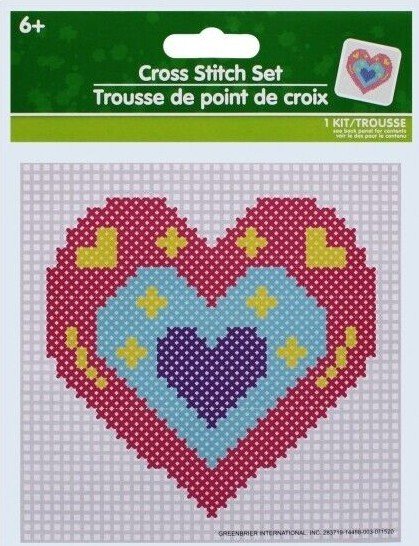 Embroidery Cross Stitch Kit Set for Beginners-Handmade Embroidery DIY Craft UK