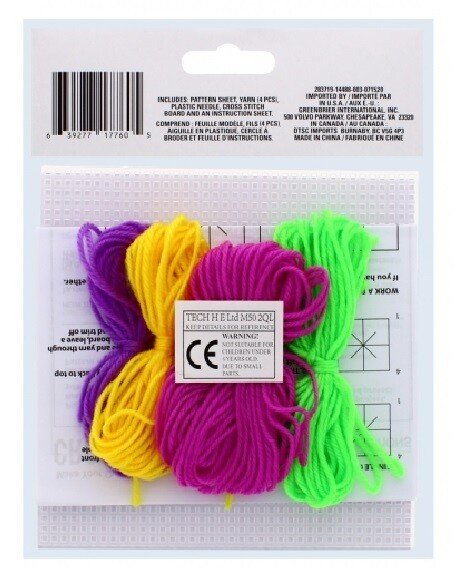 Embroidery Cross Stitch Kit Set for Beginners-Handmade Embroidery DIY Craft UK