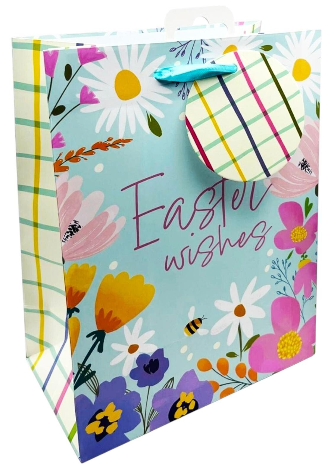 4 x Large Easter Eggs FloraLuxury Present Gift Bags Easter Egg Gift Bag with Tag