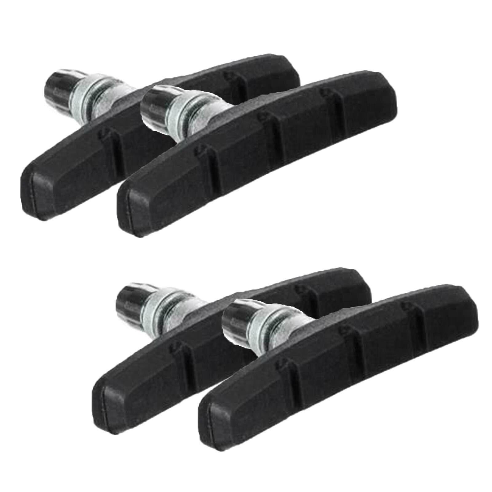 2 PAIRS V BRAKE BLOCKS CYCLE BIKE BICYCLE MTB MOUNTAIN BIKE BRAKE BLOCKS PADS
