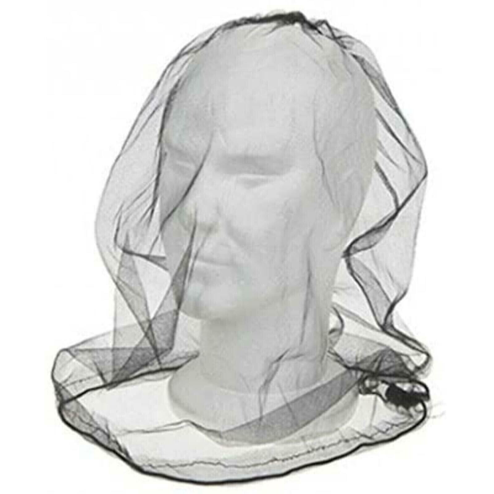 Midge Mosquito Head Net Hat Insect Fly Mesh Face Protector Travel Camping