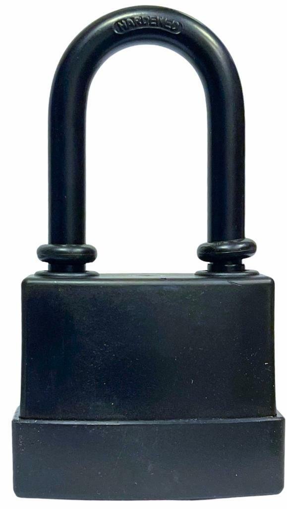 70mm HEAVY DUTY WEATHERPROOF WATERPROOF LAMINATED LONG SHACKLE PADLOCK + 2 KEYS