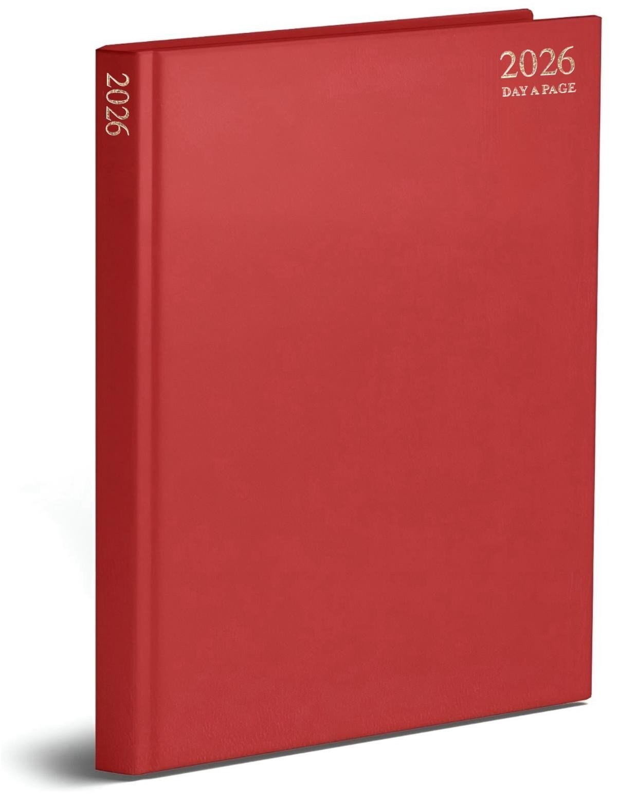 2026 diary A4/A5/A6 Page a Day/Week to View Diary Hardback Case bound Back Cover
