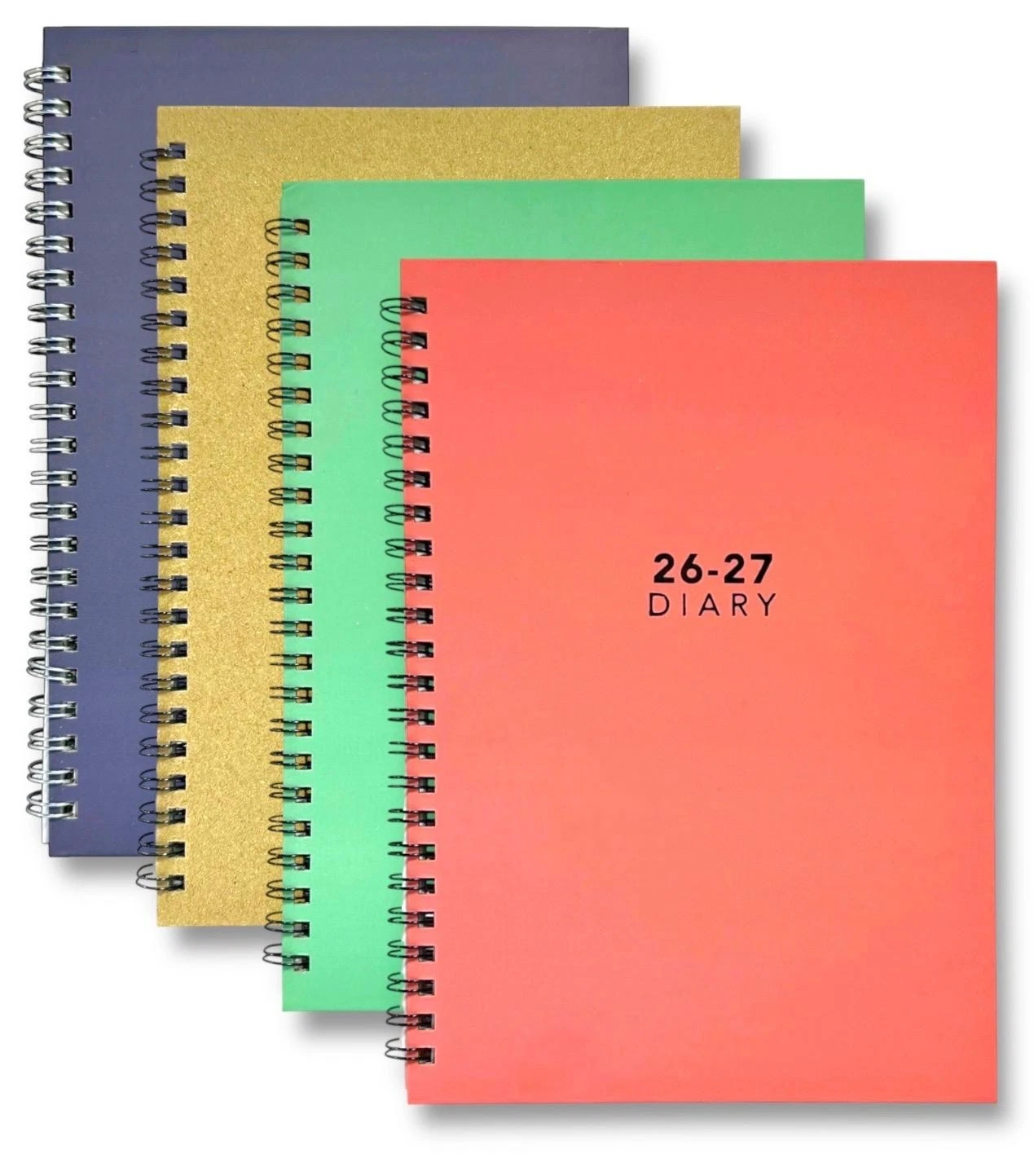 2026-2027 A5 Week to View Academic Diary Hardback Spiral Student Teacher Diary