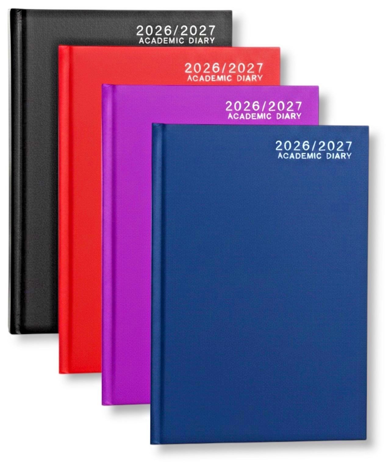2026-2027 A5 Week To View Academic Diary Mid-Year Student Planner Office School