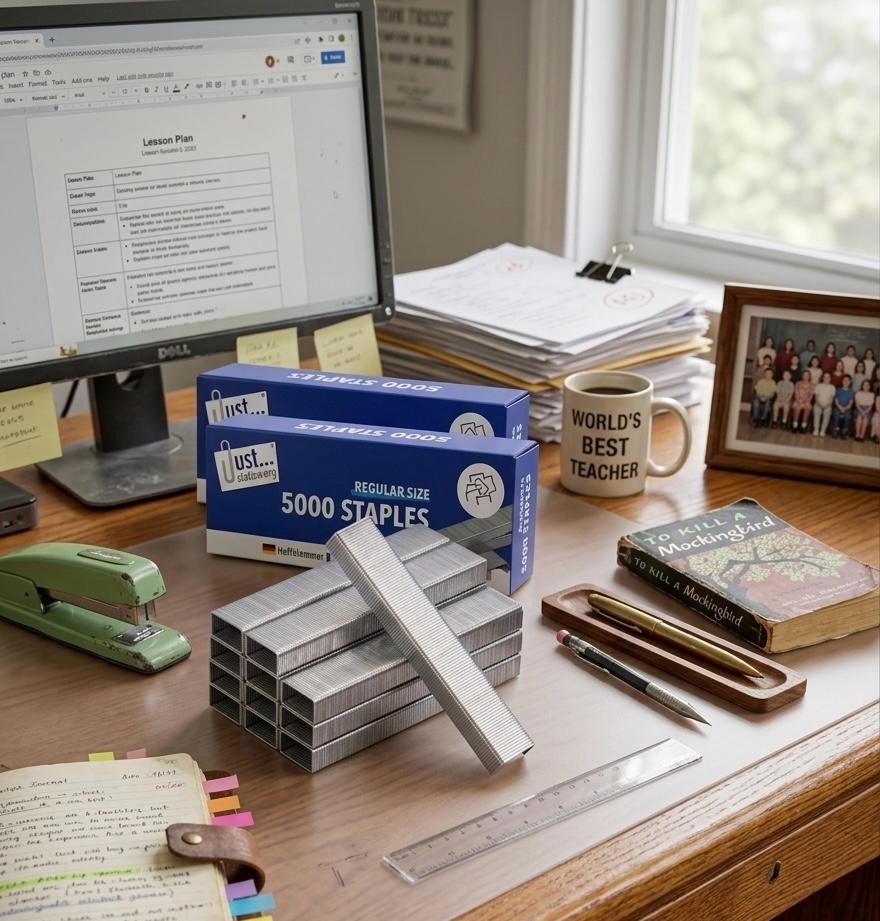 10,000 Office Staples 26/6 | Standard Fit 26/6mm Staples for Desktop Staplers UK