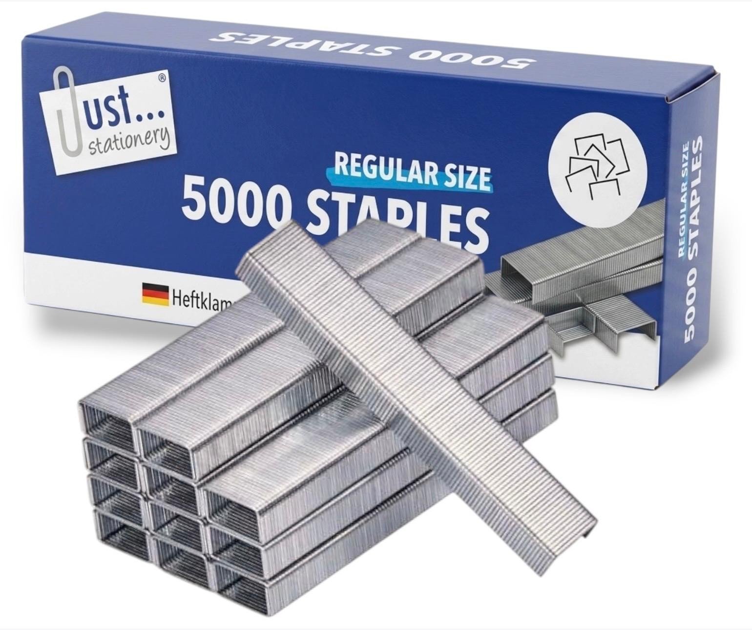 10,000 Office Staples 26/6 | Standard Fit 26/6mm Staples for Desktop Staplers UK