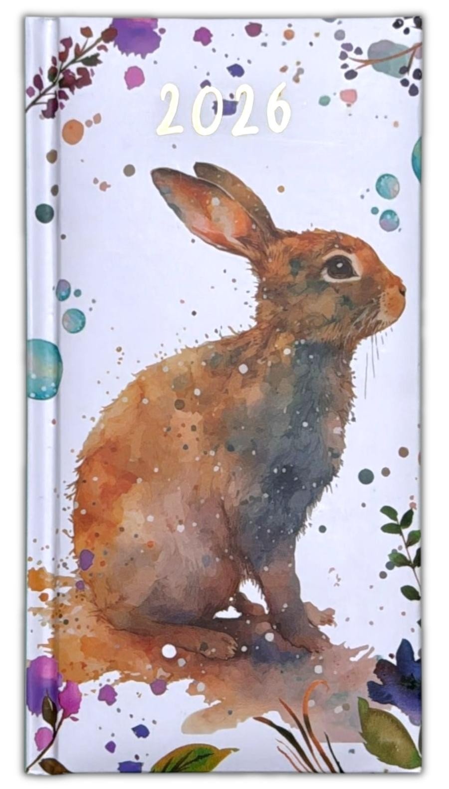 2026 DIARY POCKET SMALL / SLIM LINE METAL CORNER WEEK TO VIEW CUTE FASHION DIARY