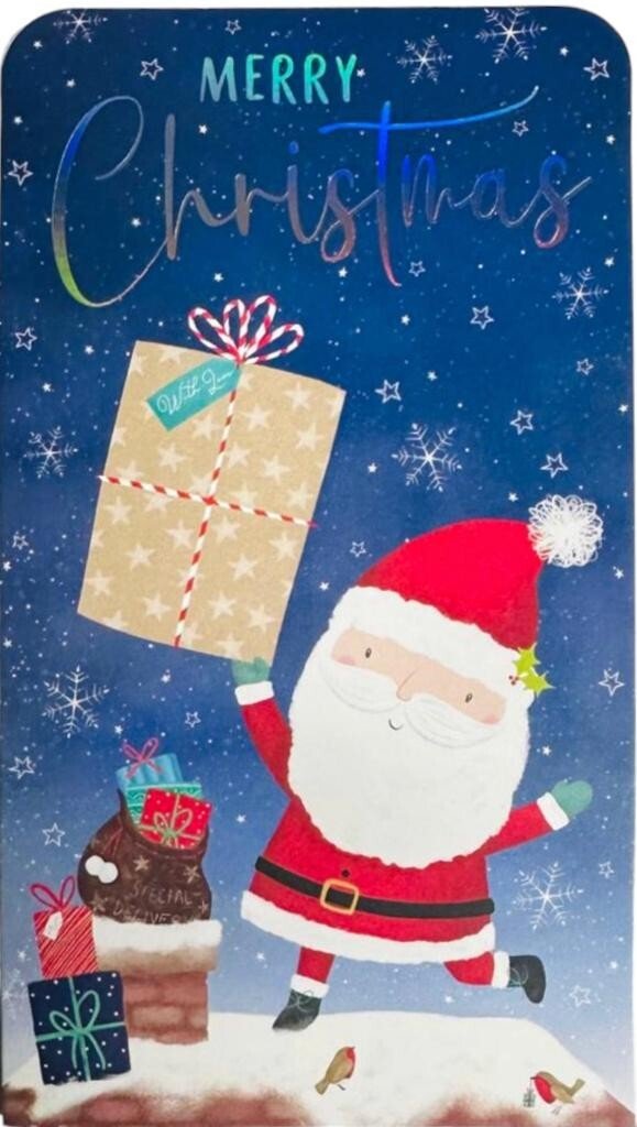 8 Cute Christmas Money Wallets with Envelopes Assorted Designs Novelty Gift Card