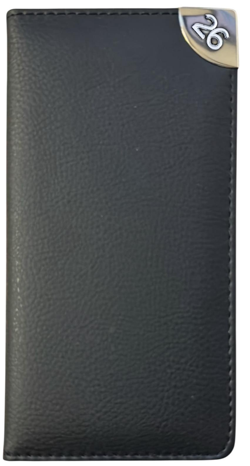 2026 DIARY POCKET SMALL / SLIM LINE METAL CORNER WEEK TO VIEW CUTE FASHION DIARY