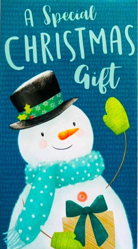 8 Cute Christmas Money Wallets with Envelopes Assorted Designs Novelty Gift Card