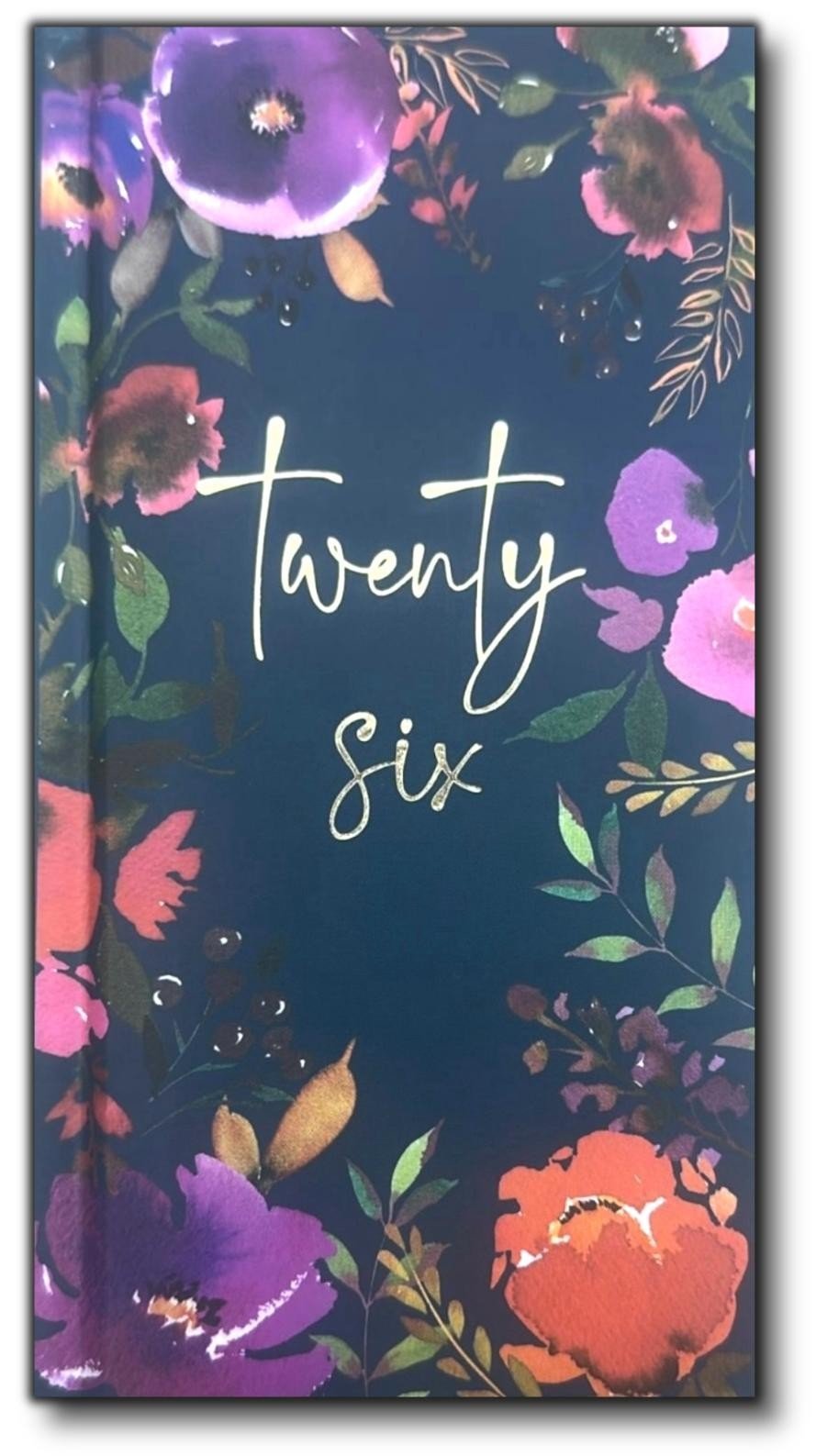 2026 DIARY POCKET SMALL / SLIM LINE METAL CORNER WEEK TO VIEW CUTE FASHION DIARY