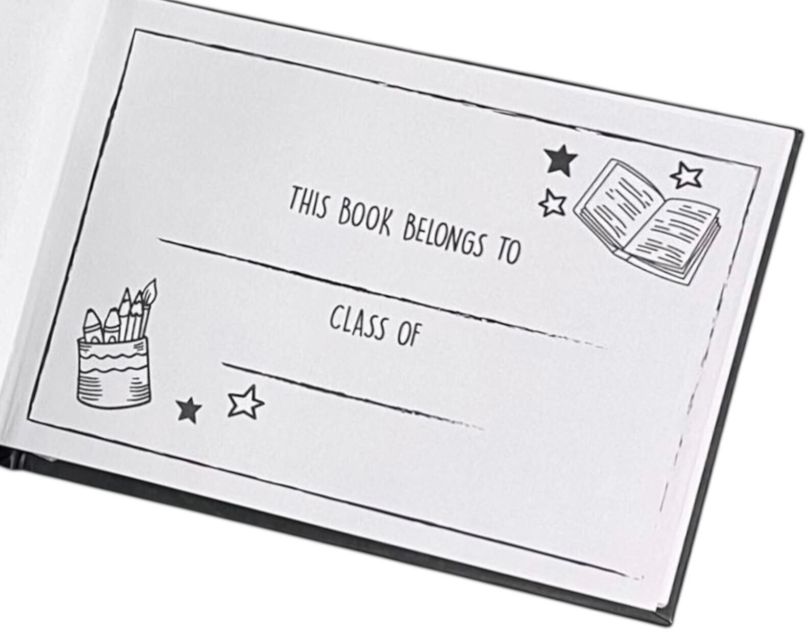 12 x Autograph Book - Celebrity Kids Adults Holiday Leavers Hardback Signatures