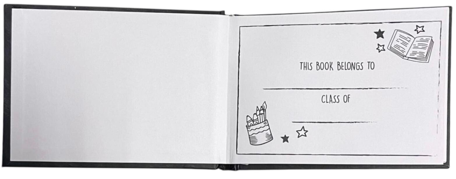 12 x Autograph Book - Celebrity Kids Adults Holiday Leavers Hardback Signatures