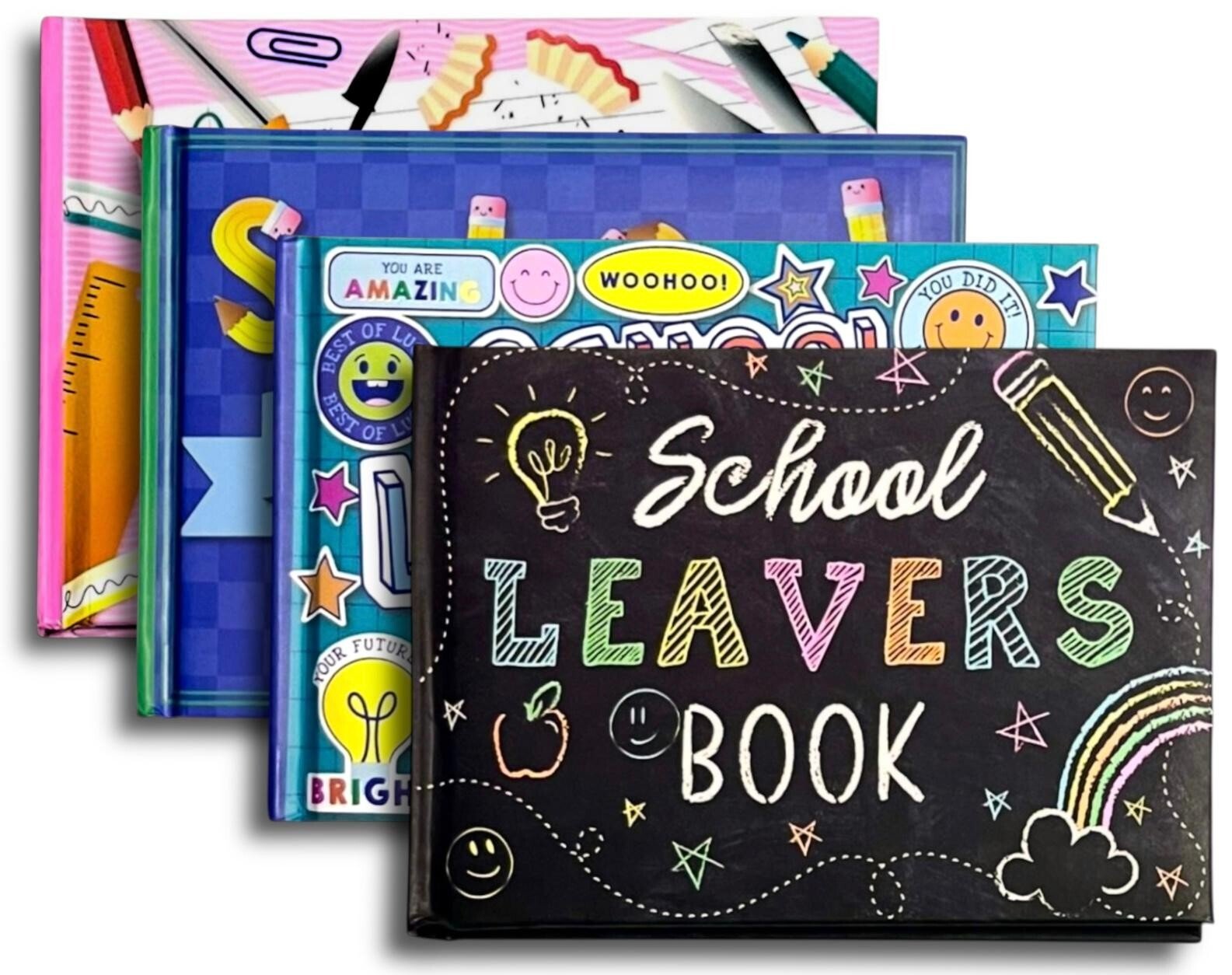12 x Autograph Book - Celebrity Kids Adults Holiday Leavers Hardback Signatures