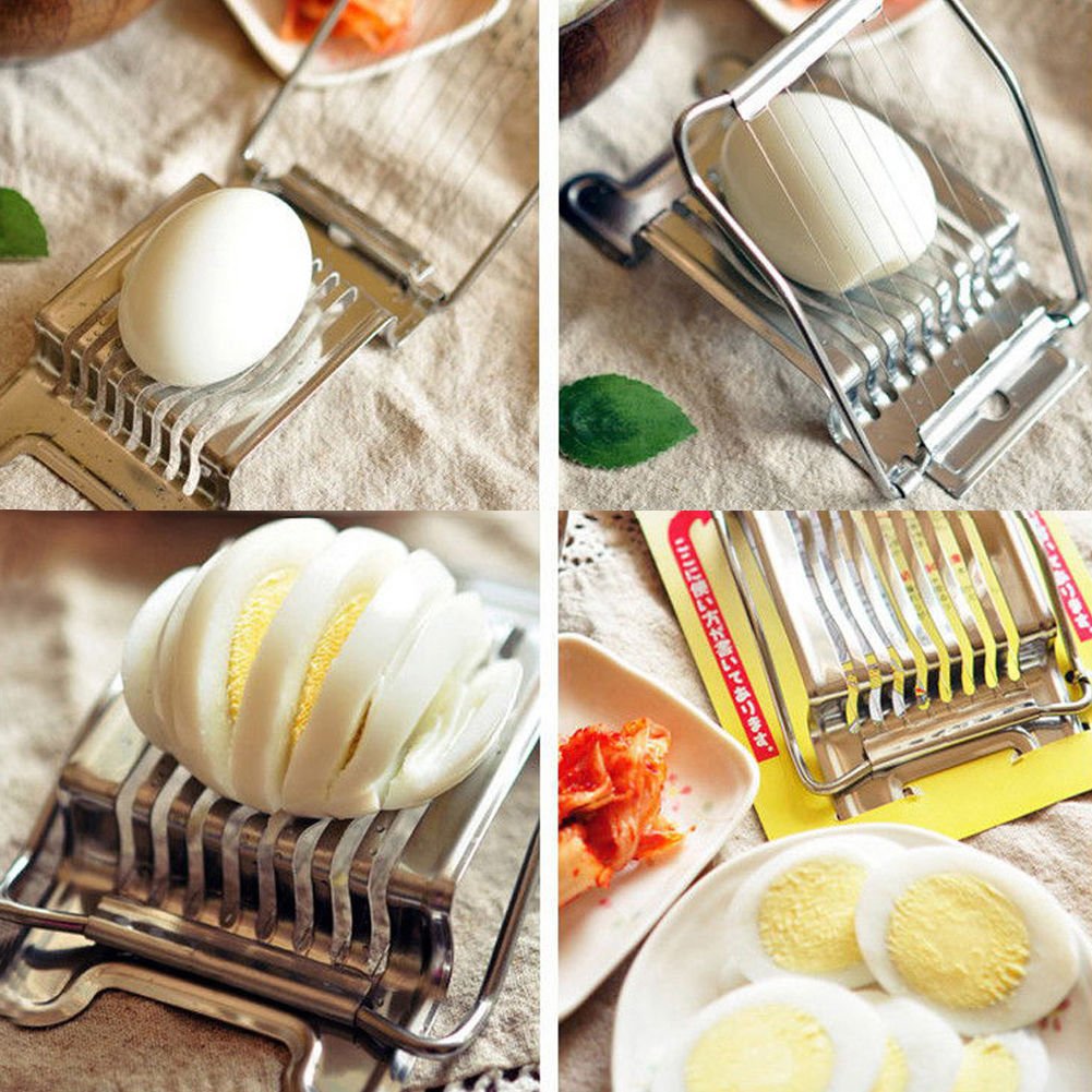Tala Egg Slicer Cutter Boiled eggs Mushroom Salad Lunch Kitchen Stainless Steel