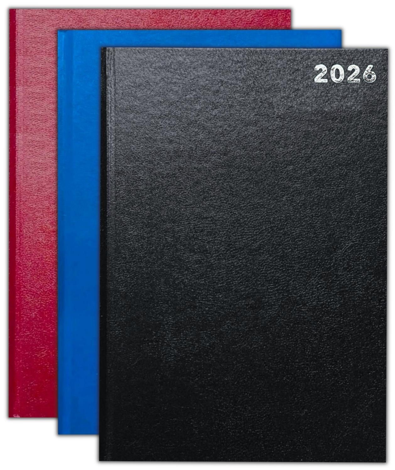 2026 A4 A5 A6 Day to Page / Week To View Diary Full Year Planner Desk Hardback