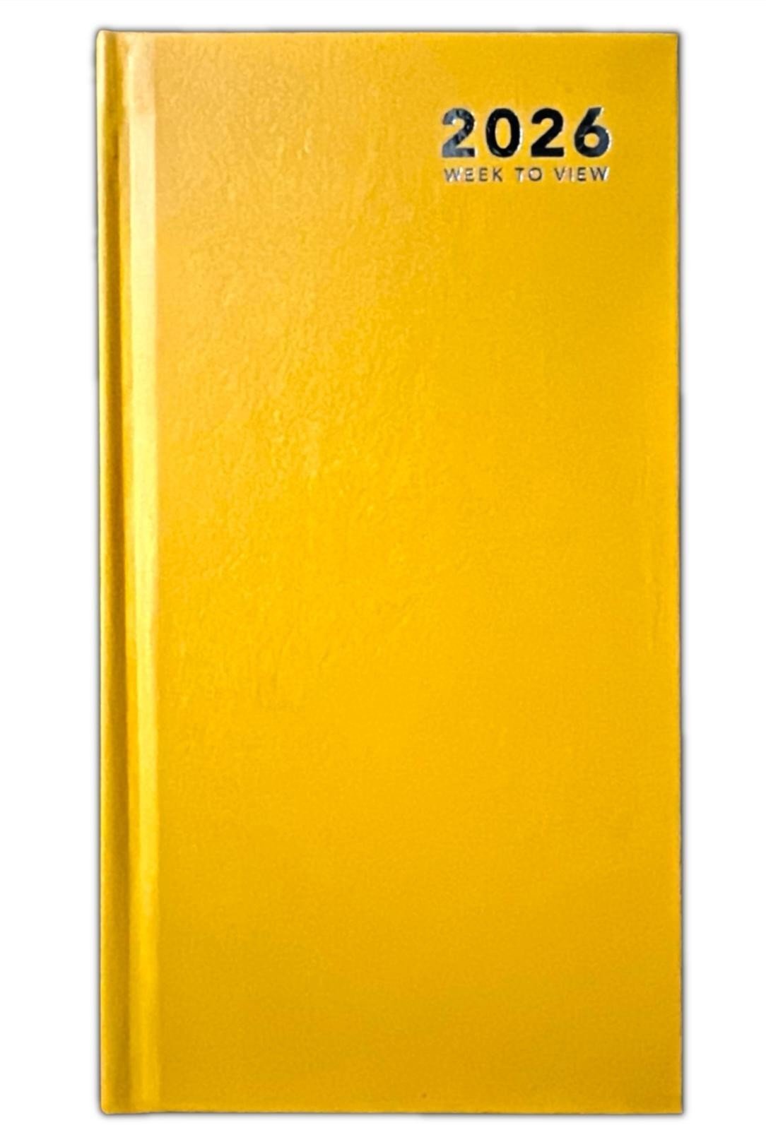 2026 A4 A5 A6 Day to Page / Week To View Diary Full Year Planner Desk Hardback