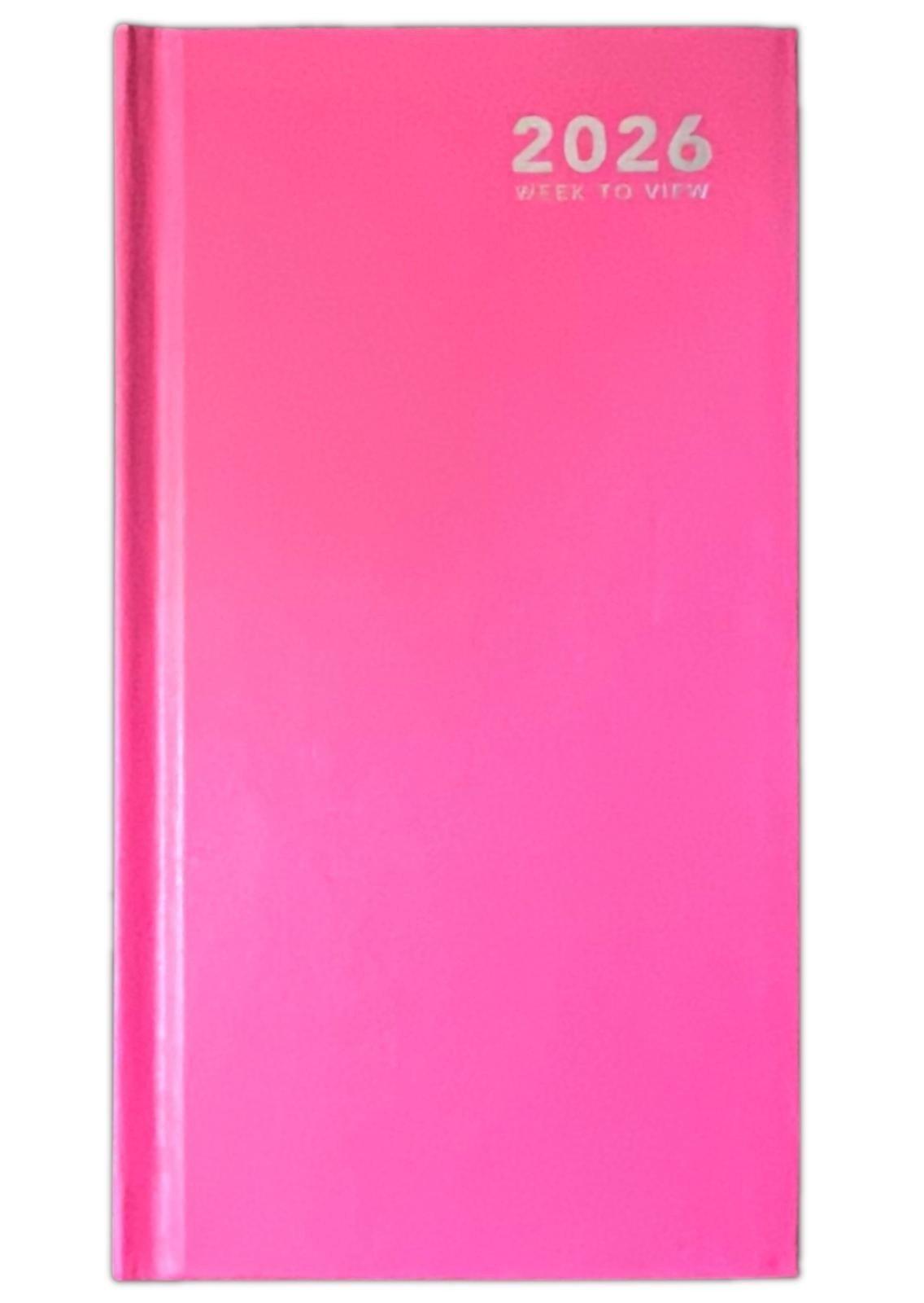 2026 A4 A5 A6 Day to Page / Week To View Diary Full Year Planner Desk Hardback