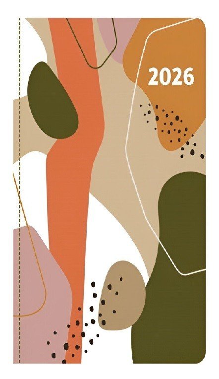 2026 Slim Diary Week To View Fully Recyclable Eco Full Year Calendar Organiser