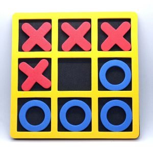 Foam Tic Tac Toe Game Mini Board Games for Kids, Birthday Party Favours Fun Game