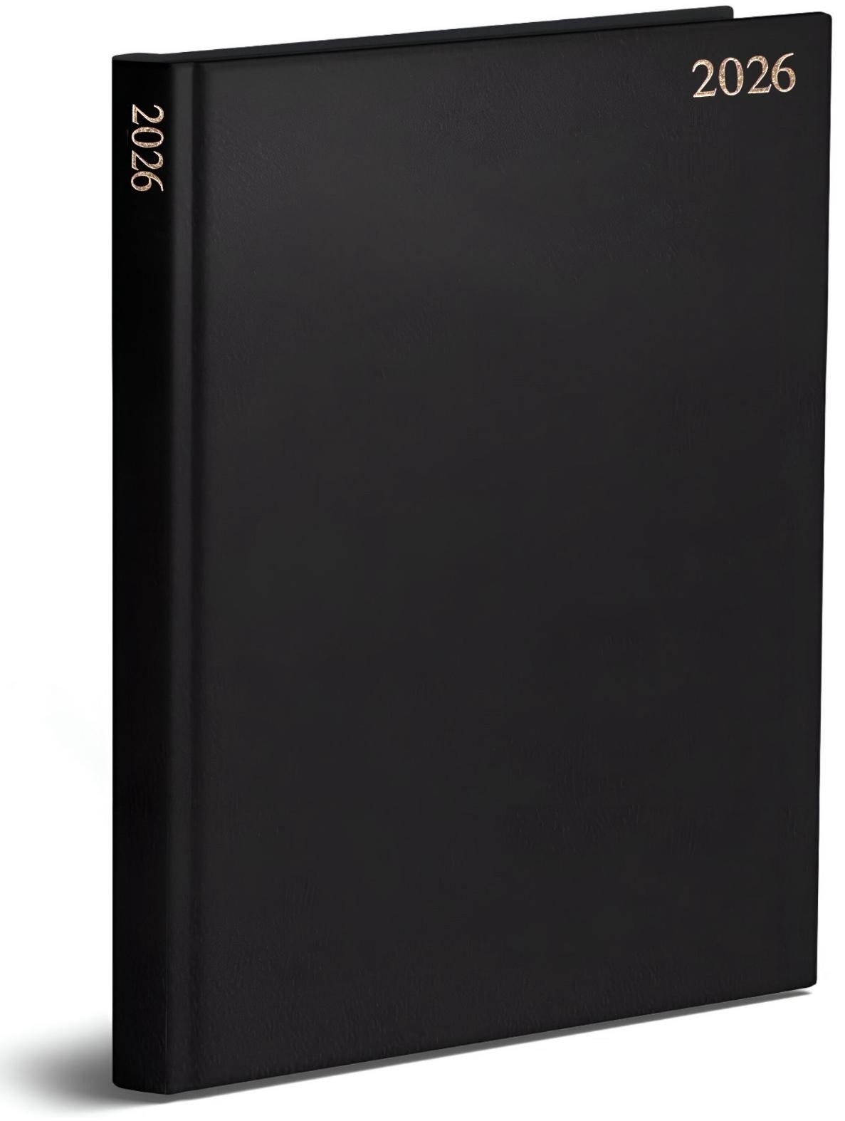 2026 diary A4/A5/A6 Page a Day/Week to View Diary Hardback Case bound Back Cover