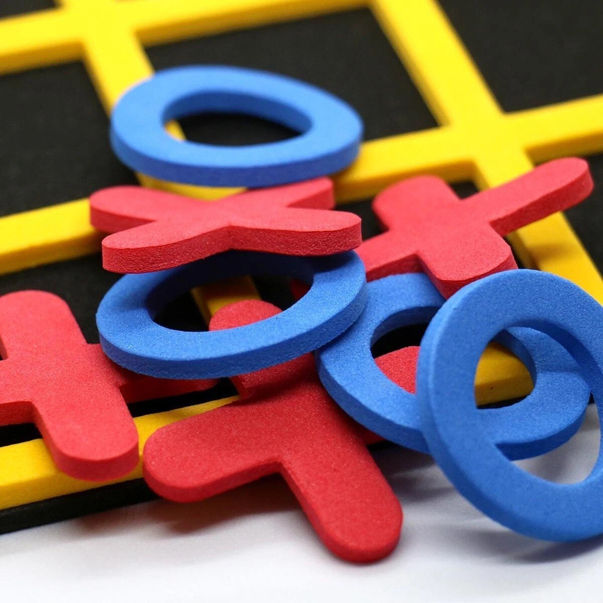 Foam Tic Tac Toe Game Mini Board Games for Kids, Birthday Party Favours Fun Game