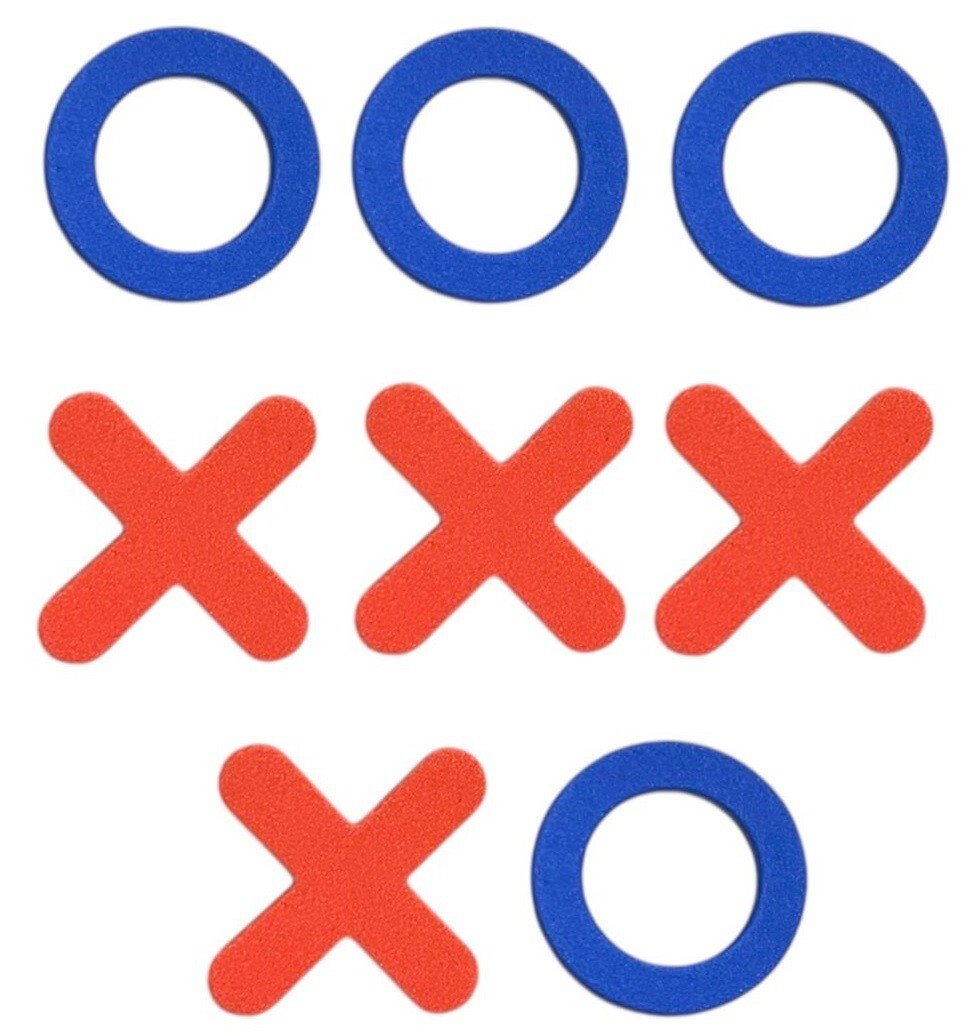 Foam Tic Tac Toe Game Mini Board Games for Kids, Birthday Party Favours Fun Game