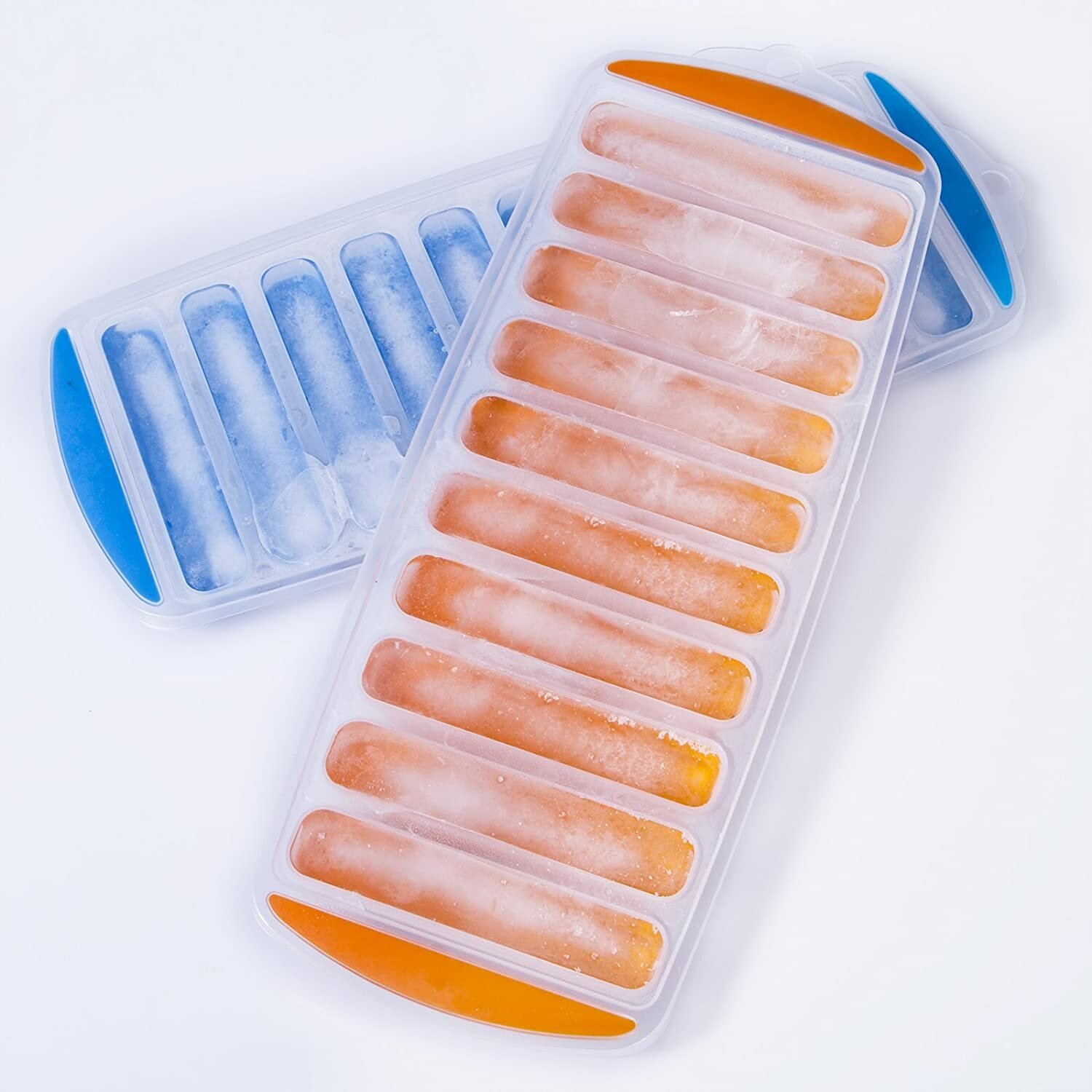 2x Ice Cube Stick Bottle Tray Soda Drinks Maker mould Tube tubes Cylinder Moulds