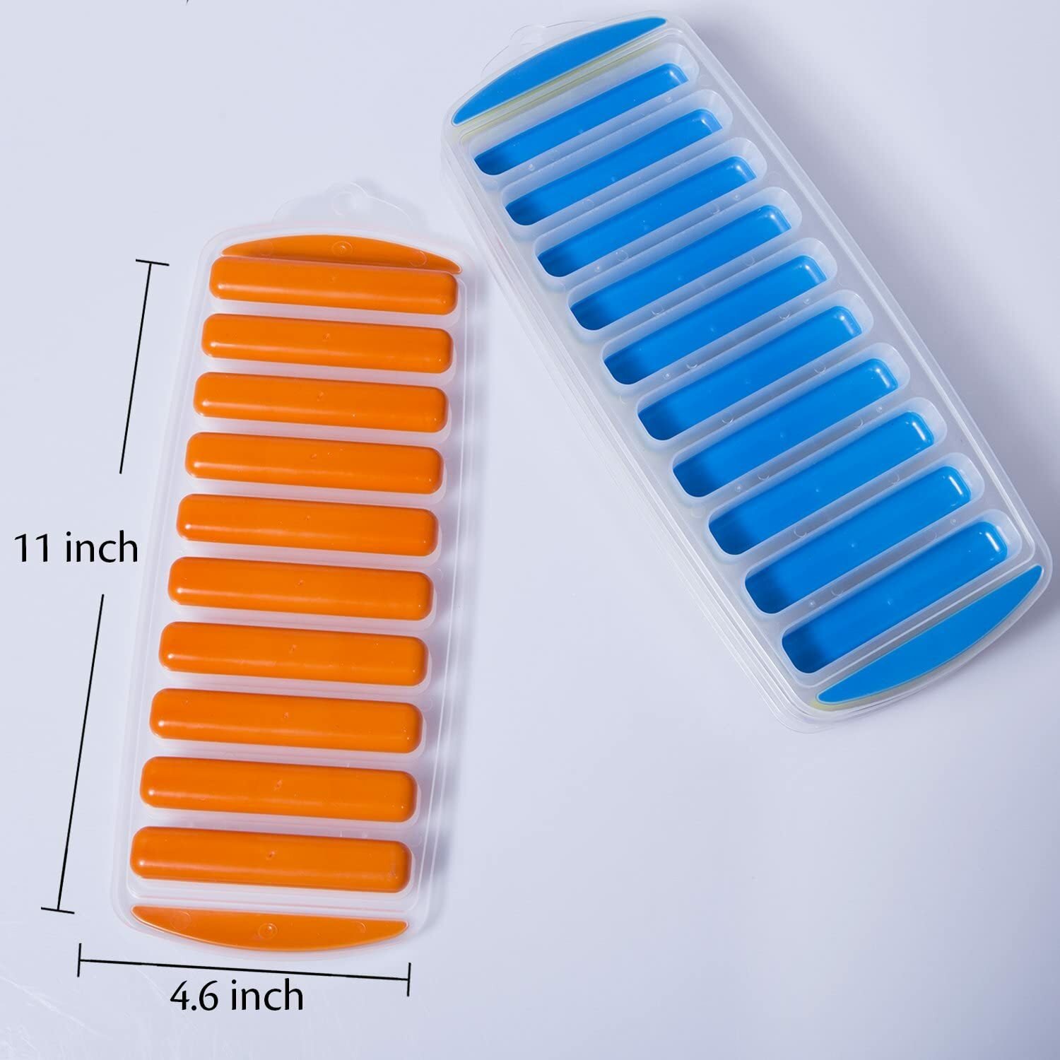 2x Ice Cube Stick Bottle Tray Soda Drinks Maker mould Tube tubes Cylinder Moulds