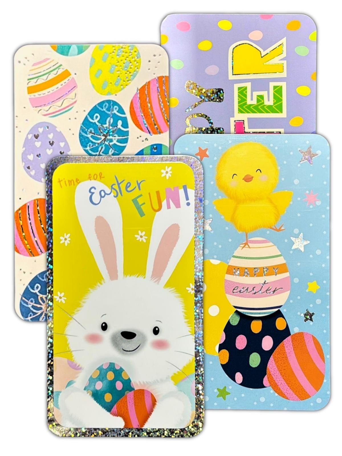 4 Pcs Money Wallets Easter Cute Gift Voucher Card & Envelope Self Value Set