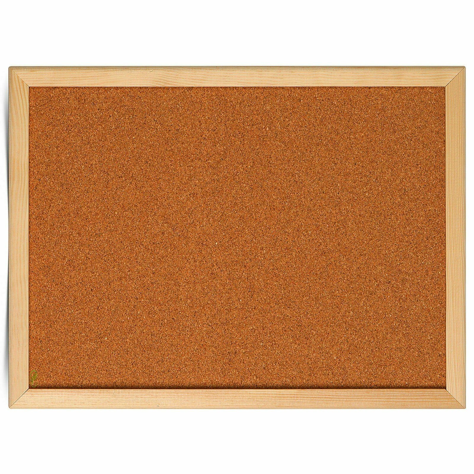 Cork Board Pin Message Notice Board Wooden Frame Office Memo School Pinboard