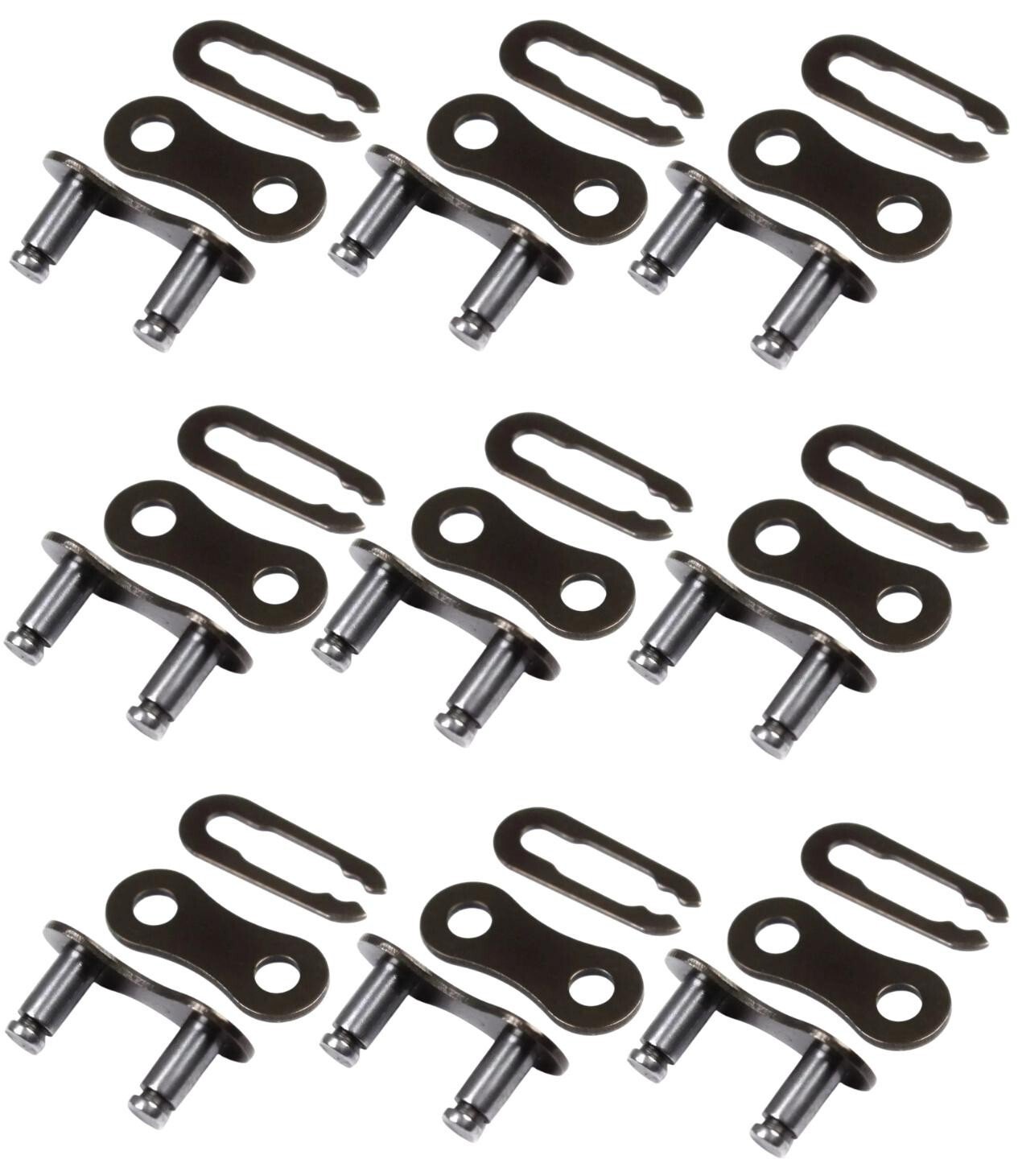 9 x CHAIN LINK SPLIT CONNECTING CHAIN BIKE BICYCLE SINGLE SPEED BMX 1/2 x 1/8